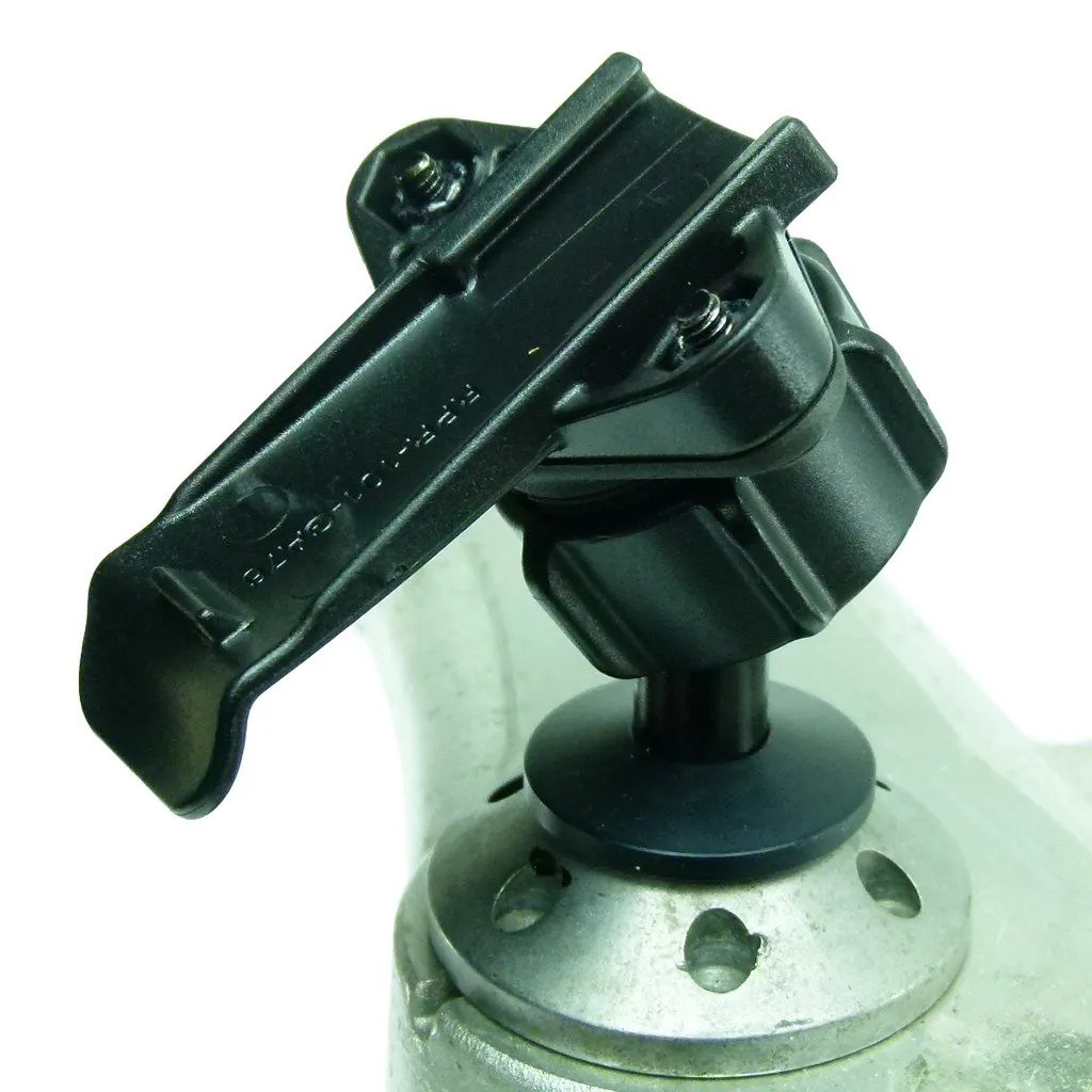 12mm Hex Motorbike Mount fits Honda Blackbird - Kawasaki Motorcycles & Dedicated Cradle for Garmin Oregon  200 - 300 - 400 - 450 - 550 - 600 - 650 - 700 - 750 (sku 50051)