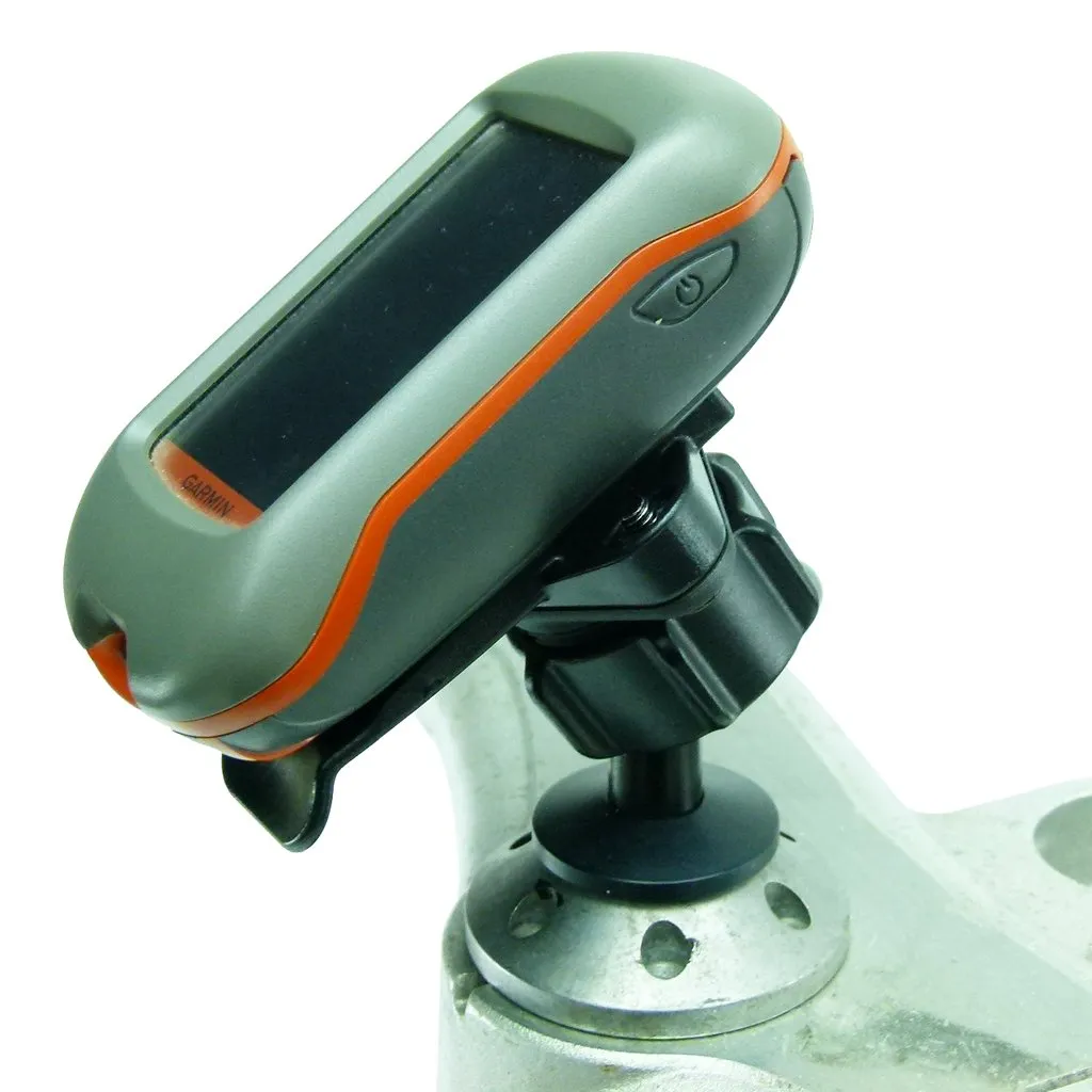 12mm Hex Motorbike Mount fits Honda Blackbird - Kawasaki Motorcycles & Dedicated Cradle for Garmin Oregon  200 - 300 - 400 - 450 - 550 - 600 - 650 - 700 - 750 (sku 50051)