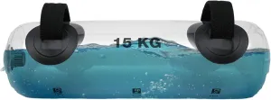 15kg Training Water Bag Instead of Sandbag, Portable Inflatable Clear Fitness Water Weight Aqua Bag Water Ball—Ab Core Arm Strength Balance Training—Home Gym Equipment Workout Equipment