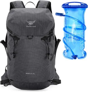 15L Hydration Pack with 2L Water Bladder for Women, Lightweight & Comfortable Running Vest for Running, Hiking, Cycling, Climbing, Camping, Biking,Rave, Adjustable Fit
