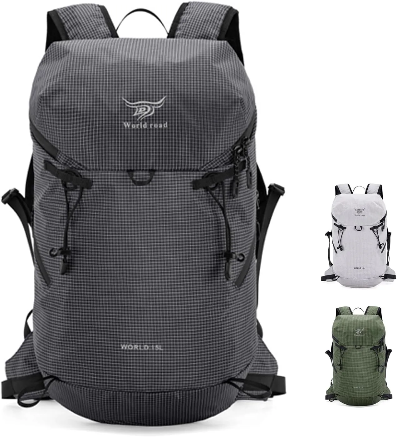 15L Hydration Pack with 2L Water Bladder for Women, Lightweight & Comfortable Running Vest for Running, Hiking, Cycling, Climbing, Camping, Biking,Rave, Adjustable Fit