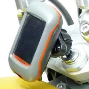 20.5mm-24.5mm Fork Stem Motorbike Mount & Dedicated Cradle for Garmin Alpha devices (sku 49958)