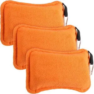 3 Pieces Kayak Sponge Kayaking Water Absorbing Bilge Sponges for Canoeing Rowing Boating Easy Water Cleanup and Removal