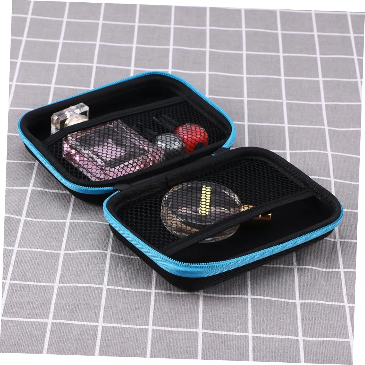 3pcs Essential Oil Bag Storage Bag Miss Storage Box Multicolor, Bluex3pcs, mediumx3pcs