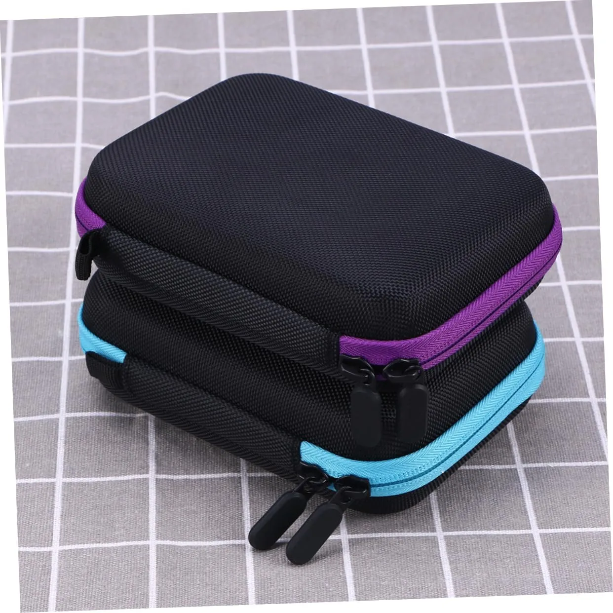 3pcs Essential Oil Bag Storage Bag Miss Storage Box Multicolor, Bluex3pcs, mediumx3pcs