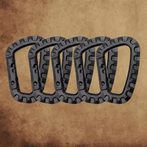 5 Pack Carabiner Black | Platinum USA Inc.