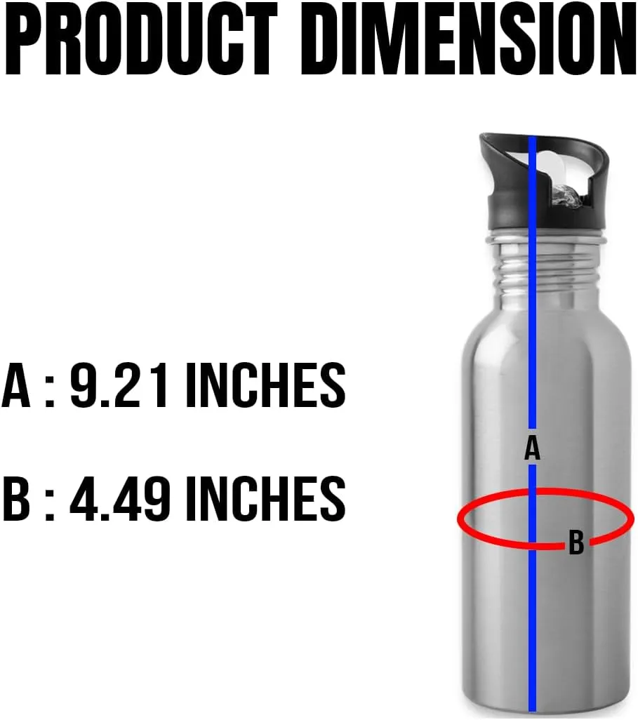 Airfield Operations Specialist Water Bottle Appreciation 20oz Funny Airfield Operations Specialists Day Gifts From Coworkers Staff Men Women Bottle White