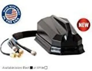 AirGain EZConnect AP-MF5G CradlePoint 5-1 MIMO LTE/Cellular/PCS, GPS, 2 WiFi Combo Antenna with Tread Mount - Black