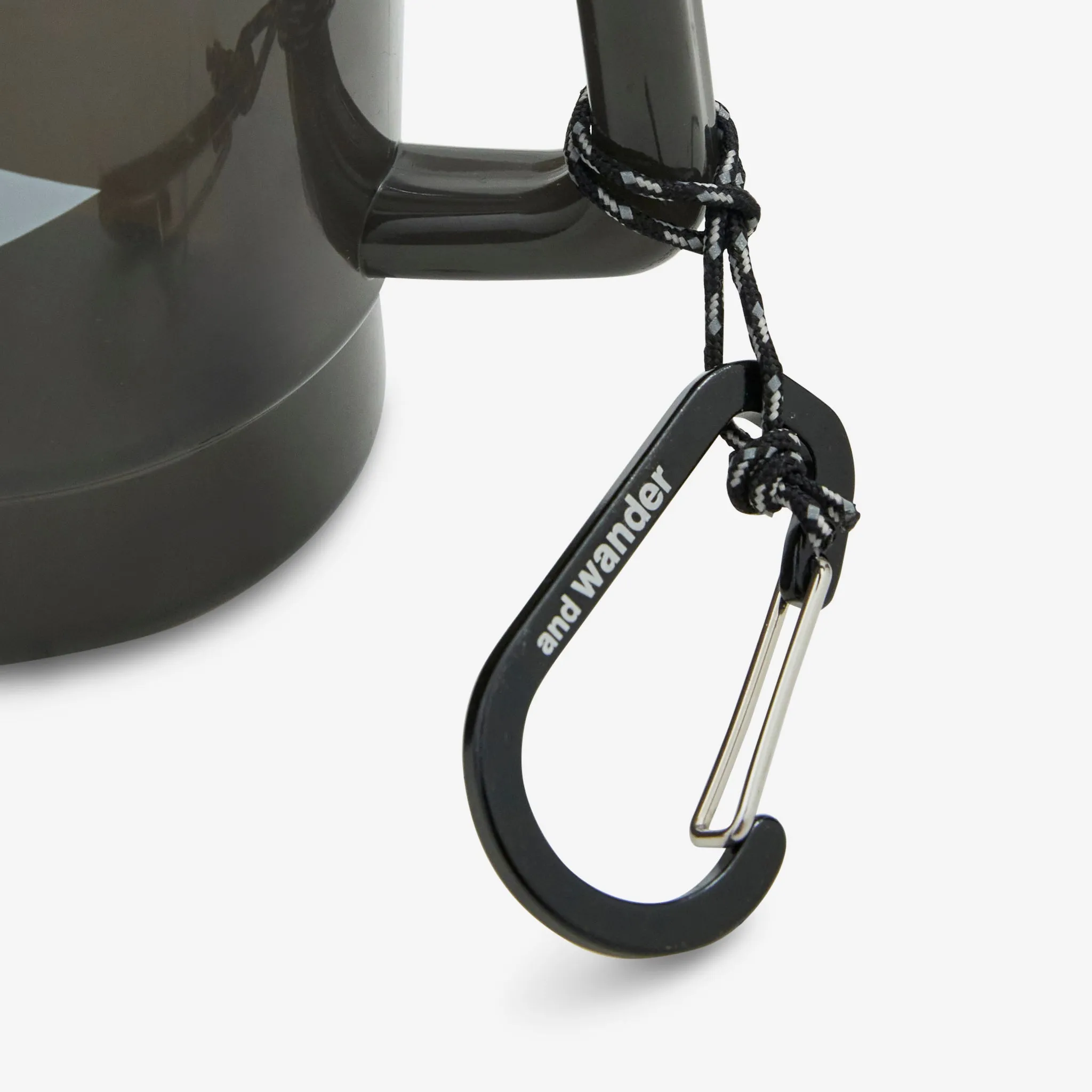 and wander Logo PP Mug Black