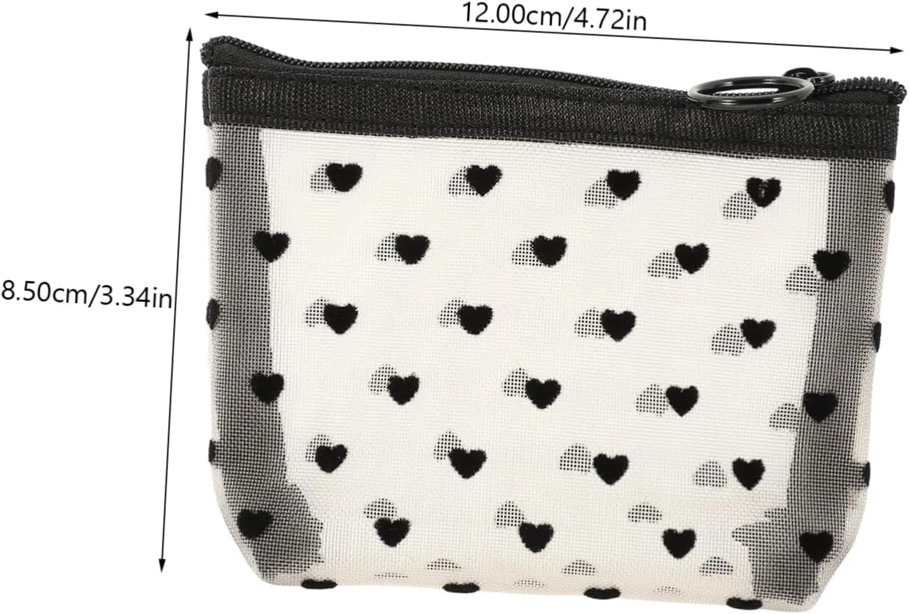 Angoily 2 Sets Accessory Portable Cosmetic Multi-Function Makeup Convenient Travel Supply of Outdoor Bags, Beigex5pcs, 12X8.5X3CMx5pcs