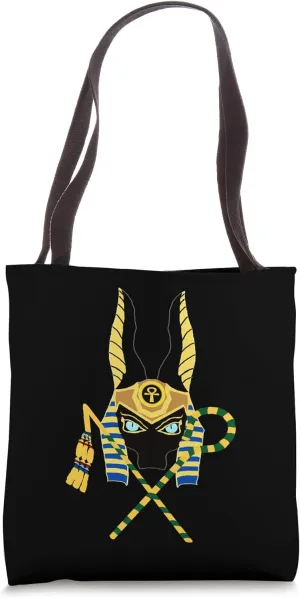 Anubis Jackal Mask Ancient Egyptian God Egypt Pharaoh Tote Bag