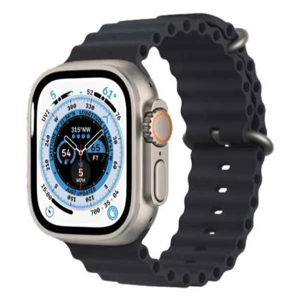Apple Watch Ultra GPS   Cellular 49mm Titanium Case Midnight Ocean Band