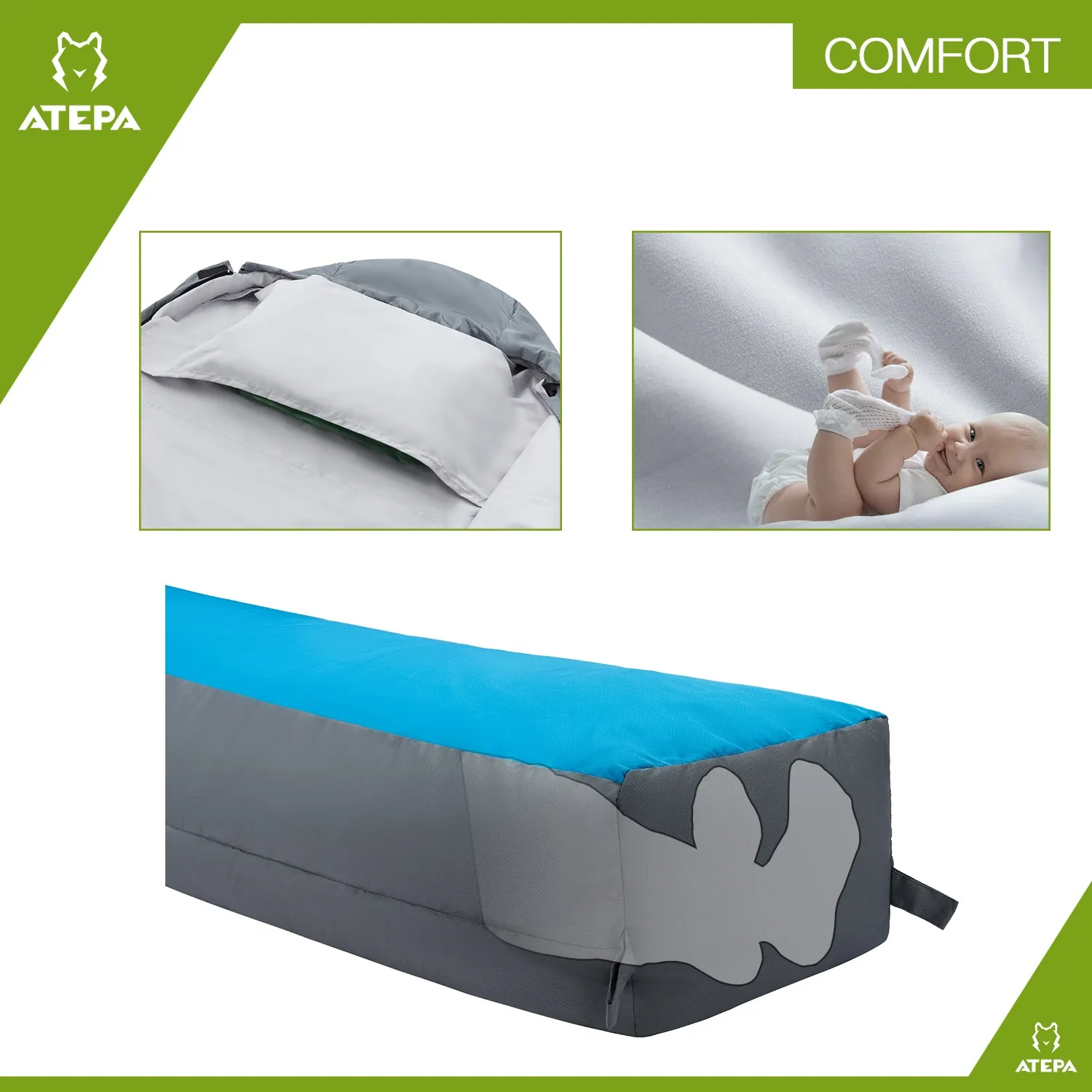 ATEPA Compact 1000 Ultra Light Sleeping Bag