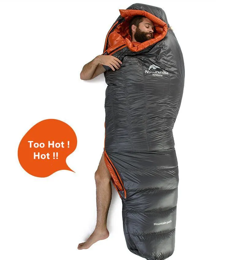 Bag Down Special members discount Ultralight Sleeping Outdoor Stylish NATUREHIKE