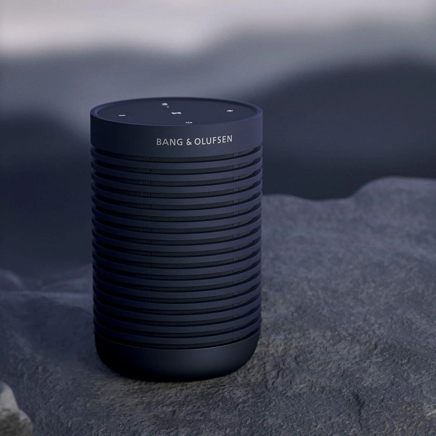 Bang & Olufsen Beosound Explore - Wireless Portable Outdoor Bluetooth speaker, IP 67 Dustproof and Waterproof, Navy