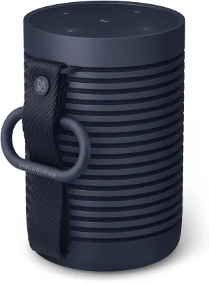 Bang & Olufsen Beosound Explore - Wireless Portable Outdoor Bluetooth speaker, IP 67 Dustproof and Waterproof, Navy