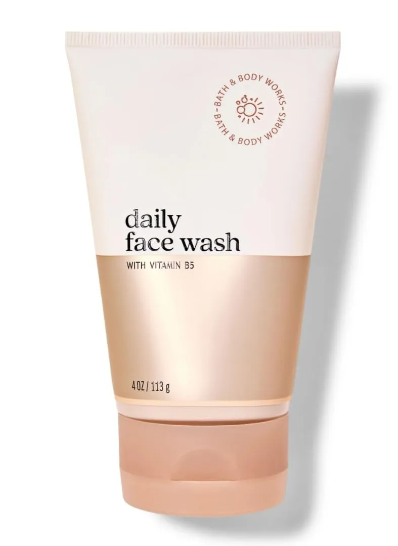 Bath and Body Daily Face Wash With Vitamine B5 | 4 Oz