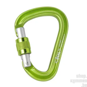 Be Safe - green, HMS carabiner