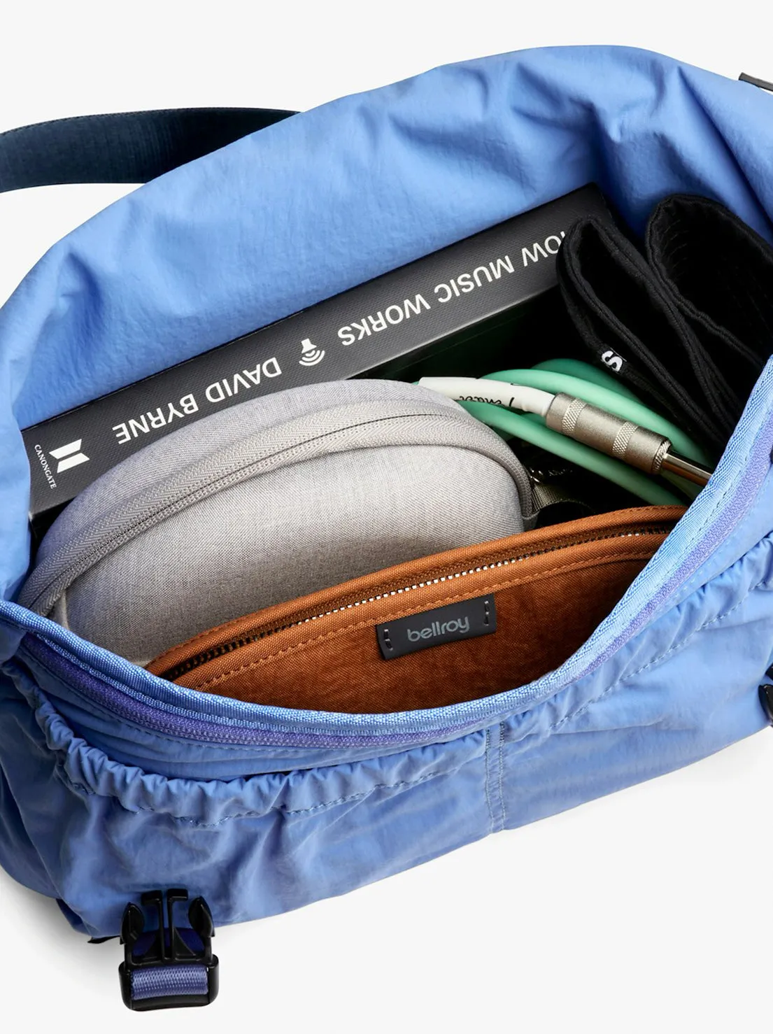 Bellroy - Cinch Messenger Bag - Denim Blue