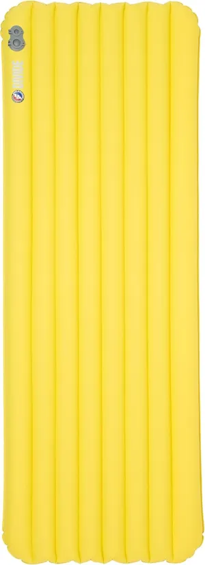 Big Agnes Divide | Lightweight, Compact, Warm-Weather Air Chamber Sleeping Pad, Wide Long, Warm Olive