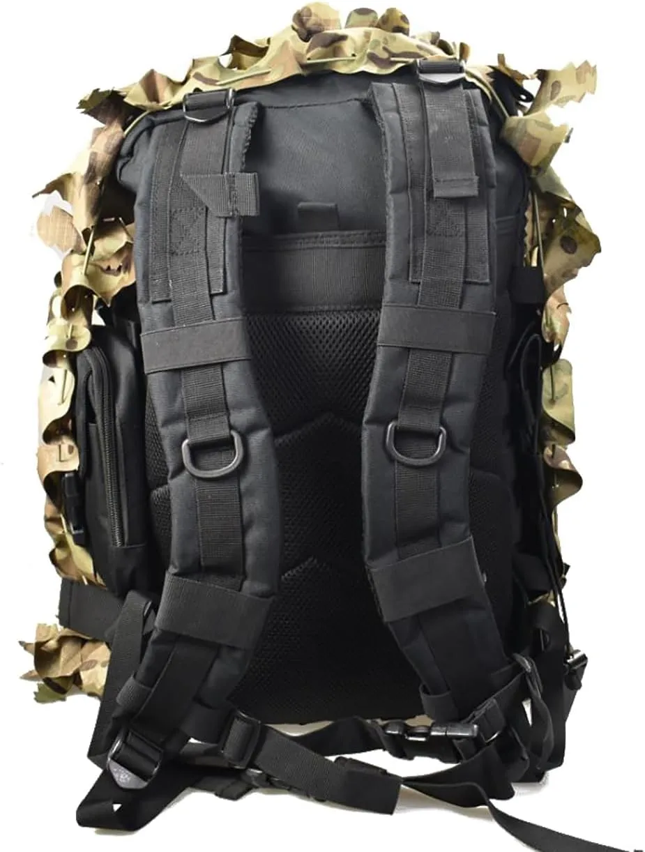 Breathable Mesh Camo Pack Cover Tactical Backpack Cover for Tactical Backpack, Rucksack