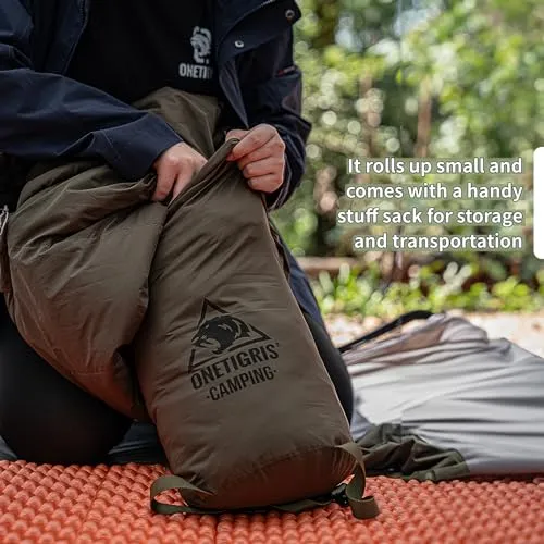 Bushcrafter’s Sleeping Bags, Mummy Sleeping Bag for Camping