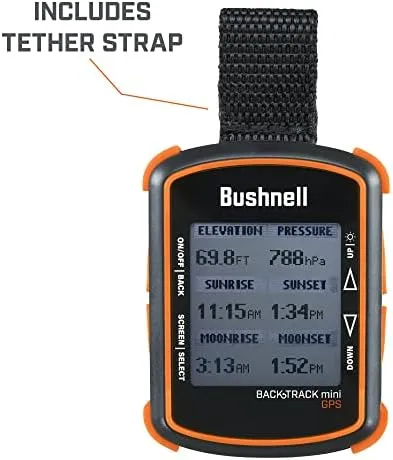 Bushnell BackTrack Mini GPS Navigation, Portable Waterproof GPS for Hiking Hunting and Backpacking