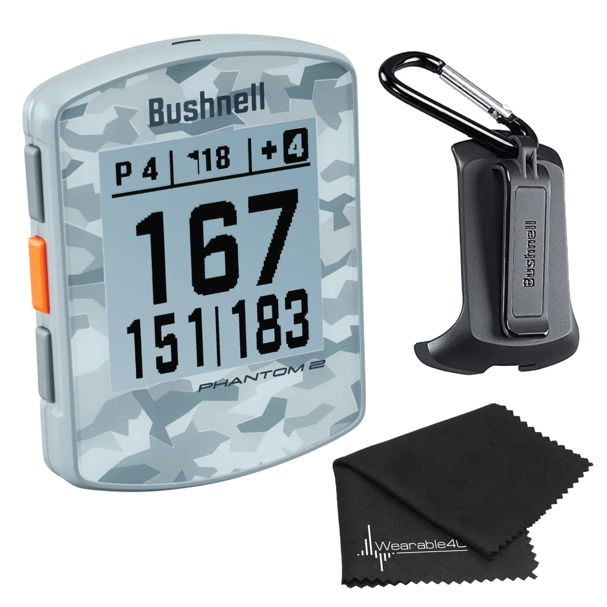 Bushnell Phantom 2 GPS Rangefinder with BITE magnetic mount and GreenView