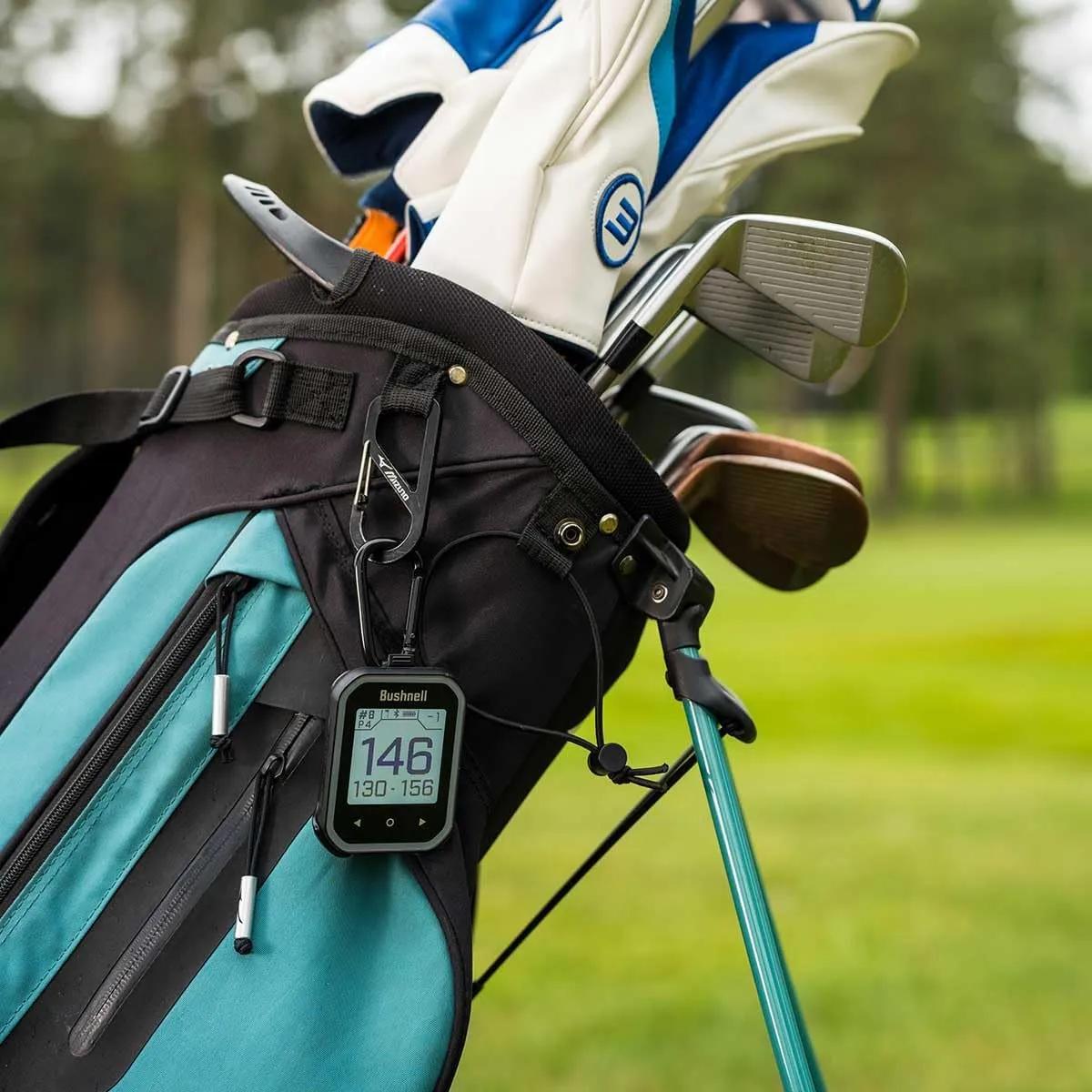 Bushnell Phantom 3 (Black) Slope Golf GPS Handheld Gift Box Bundle - Touchscreen, Auto Course, Hole Recognition & Auto-Prompt Score Entry with PlayBetter Wall Adapter & Protective Case
