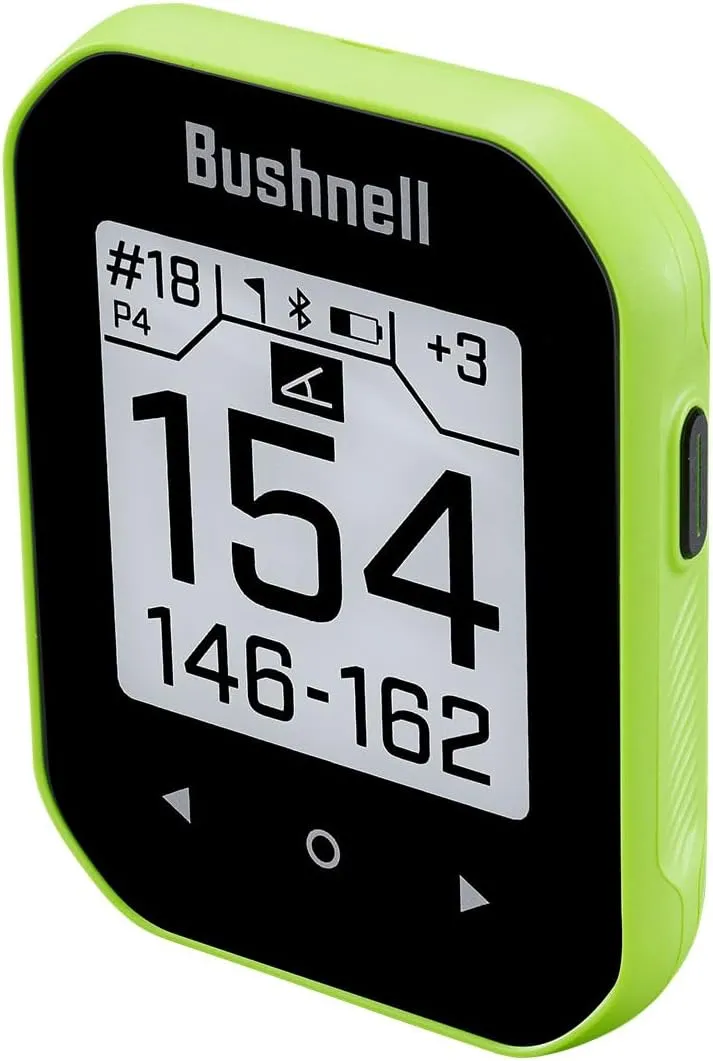 Bushnell Phantom 3 (Green) Slope Golf GPS Handheld Bundle - Touchscreen, Auto Course & Hole Recognition, Auto-Prompt Score Entry with PlayBetter Portable Charger, Belt Clip & Carabiner