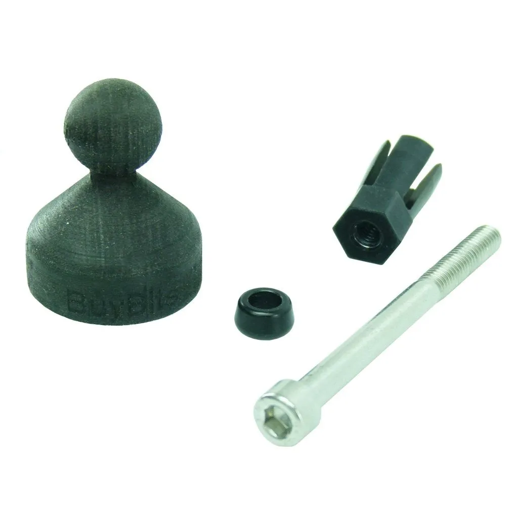 BuyBits 12mm Hexagon GPS Mount for Garmin Approach G3 - G5 Devices fits Honda Blackbird & Kawasaki Motorcycles (sku 50629)