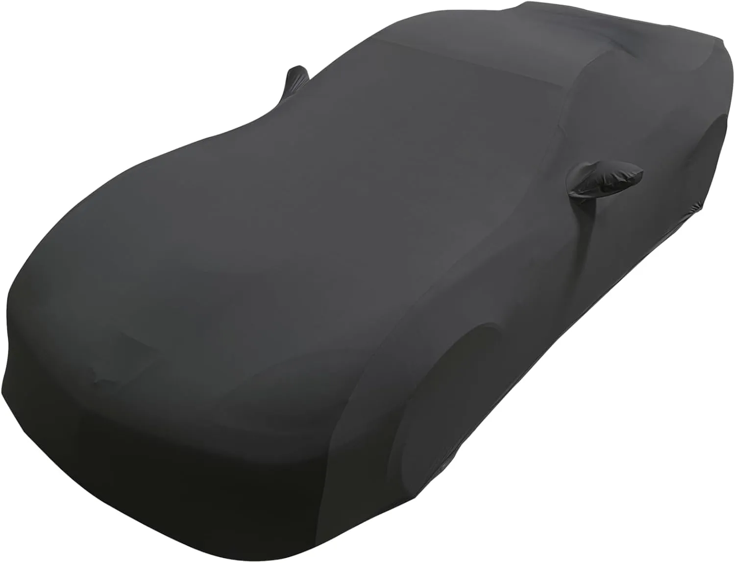 C6 Corvette Indoor Car Cover - Custom Fit Ultraguard Stretch Satin - Dust Proof Full Cover - The Ultimate High End Fit for 2005-2013 C6, Grand Sport, ZR1, Z06 Corvettes (Medium Gray)