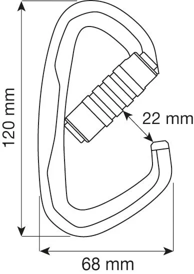 Camp Atlas 3Lock Carabiner