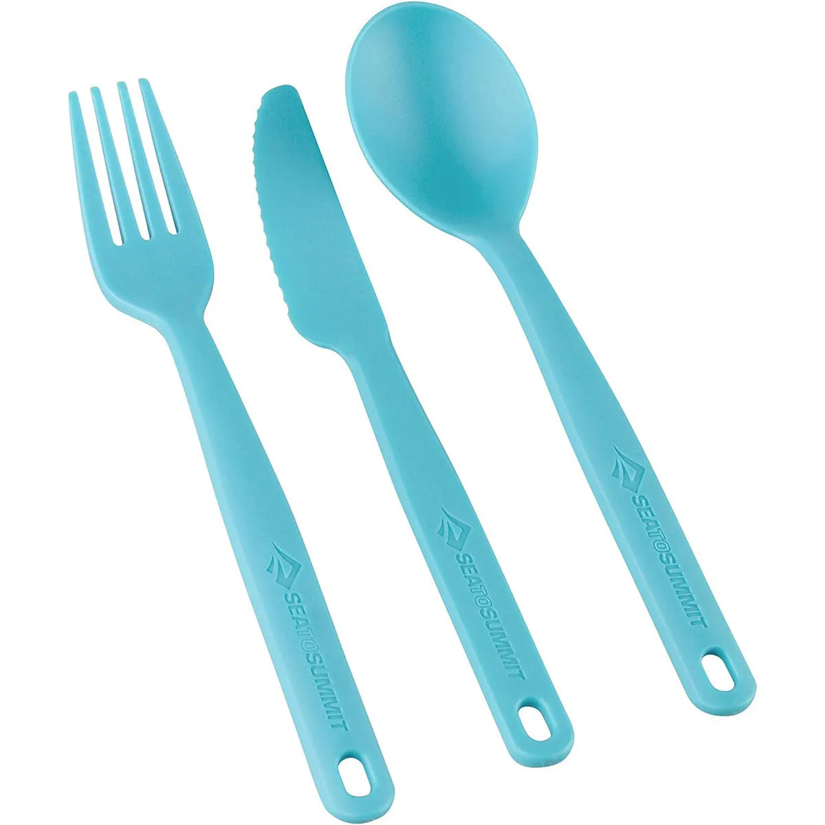 Camp Cutlery 3 Piece Set, Pacific Blue
