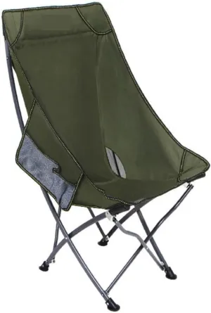 Camping Chair Camp Chair Ultralight Folding Camping Chair with Backrest Leisure Beach Seat with Mesh External Hanging Bag Portable Backpack Chair Folding Chairs Outdoor Fishing Chair (Color