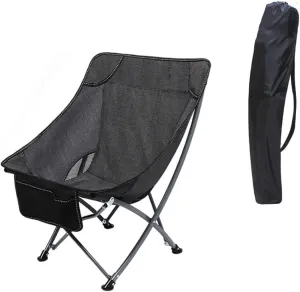 Camping Chair Fishing Chair Folding Chairs Camping Portable Folding Chair With Mesh Side Pocket Backrest Stool Camping Backpacking Chair For Fishing Beach Travel Picnic Lawn Chairs Outside ( Color : G