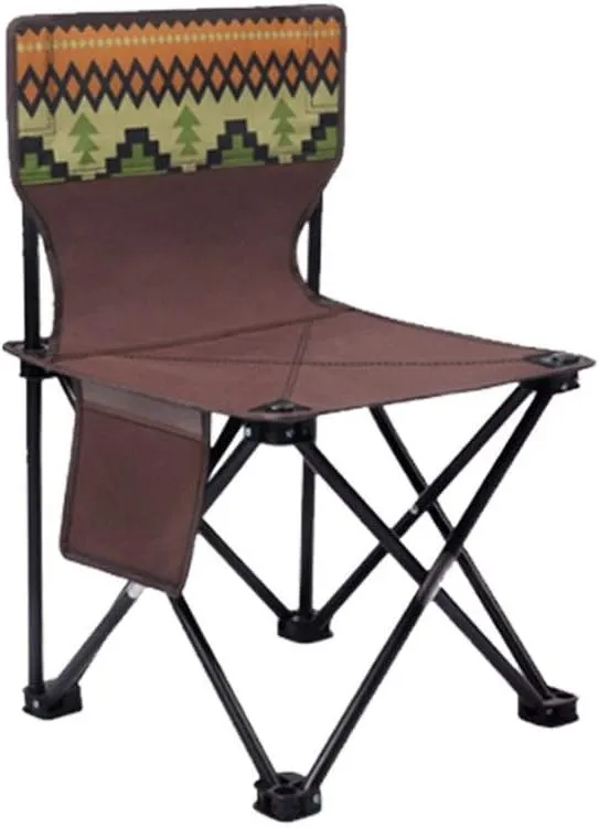 Camping Stool, Small Folding Chair, The Portable Fishing Chair Stool Camping Backpack Oudoor Travel Shoulder Sport Tackle Bag Fishing Accessories 42X32cm