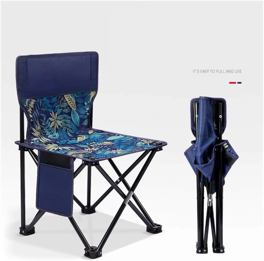 Camping Stool, Small Folding Chair, The Portable Fishing Chair Stool Camping Backpack Oudoor Travel Shoulder Sport Tackle Bag Fishing Accessories 42X32cm
