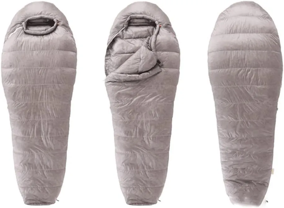 Camping Warm Sleeping Bag Outdoor Extension Outdoor Light Adult Thickened Goose Down Down Sleeping Bag Camping
