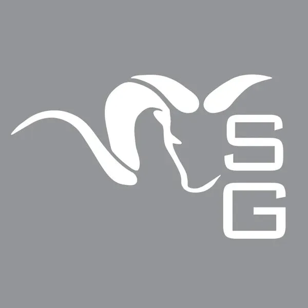 Classic Stone Glacier Horizontal Peel-Away Sticker