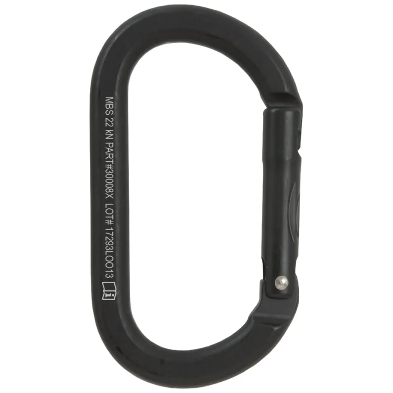 CMC Aluminum Oval Non-Locking Carabiner