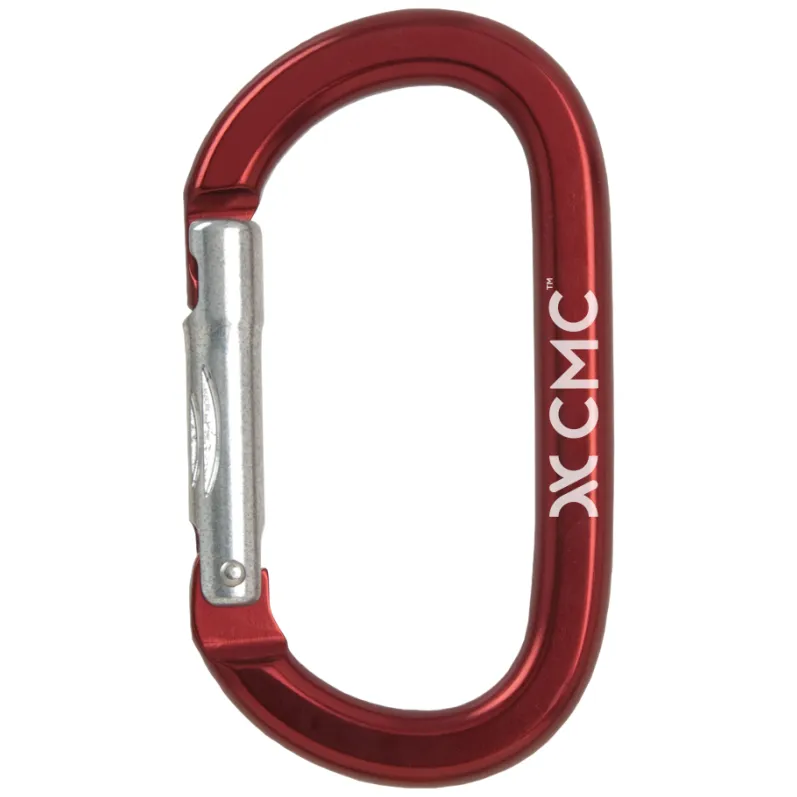 CMC Aluminum Oval Non-Locking Carabiner