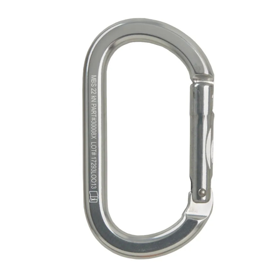 CMC Aluminum Oval Non-Locking Carabiner