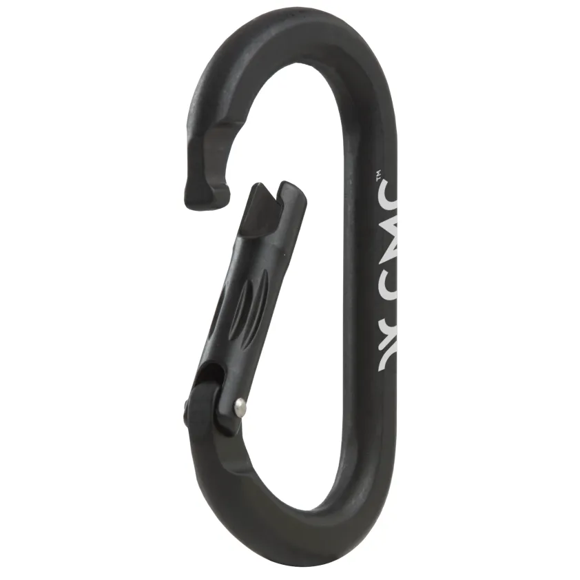 CMC Aluminum Oval Non-Locking Carabiner