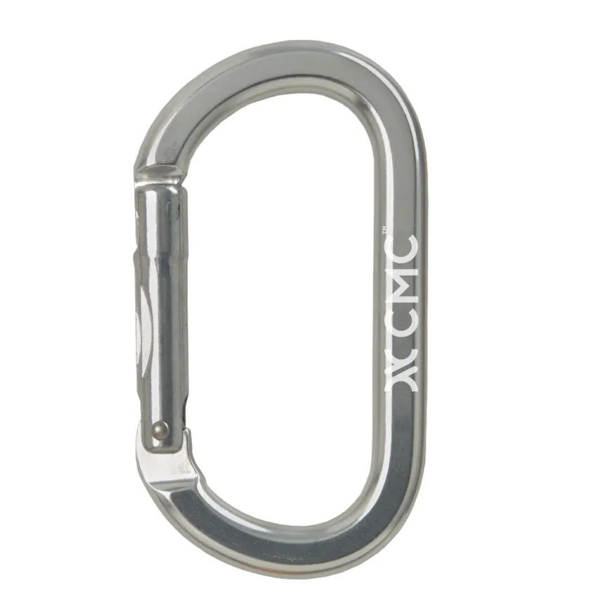 CMC Aluminum Oval Non-Locking Carabiner