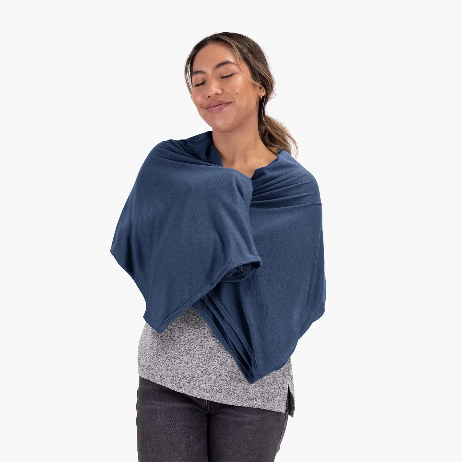 COCOON - Coolmax Travel Blanket | Compact Throw Blanket for Camping and Hiking | Fits in Backpack | Attaches to Luggage | Travel Essential | Fast Drying (Regular 70" x 55")