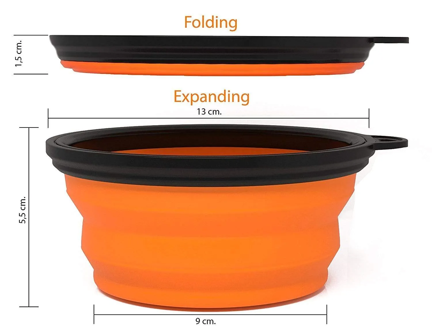 Collapsible Dog Bowl & Training Clicker