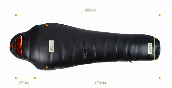 Connected Down Ultralight Bag Sleeping Wireless FT6W Outdoor