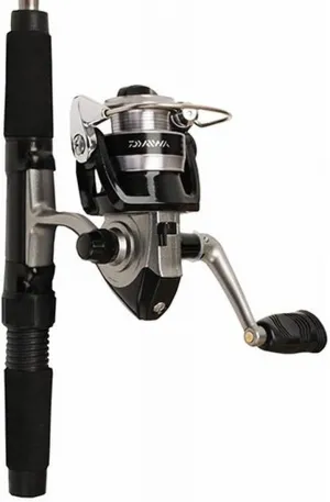 Daiwa Mini System Minispin Ultralight Spinning Reel and Rod Combo in Hard Carry Case