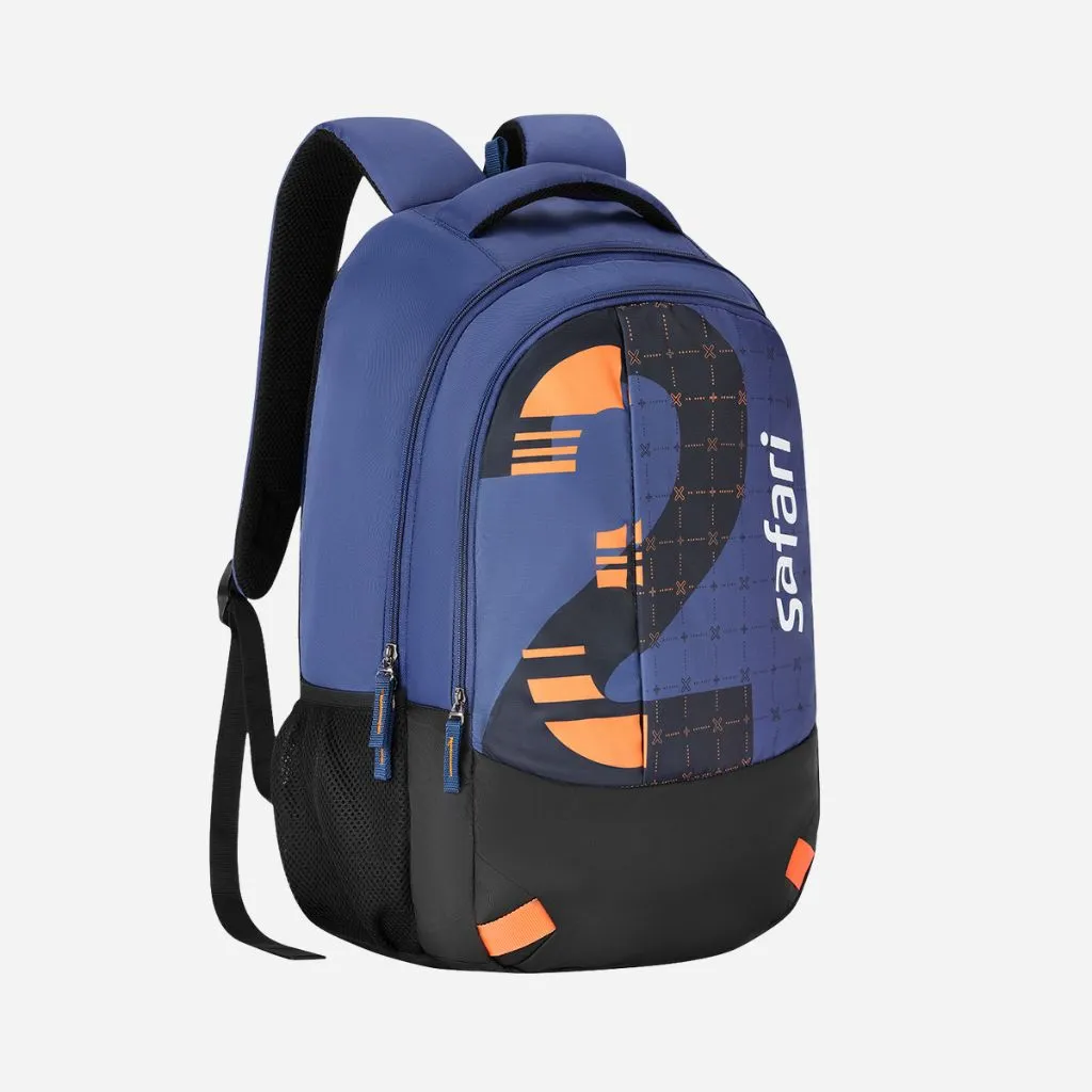 Duo 16 32L Blue School Backpack with Easy Access Pockets